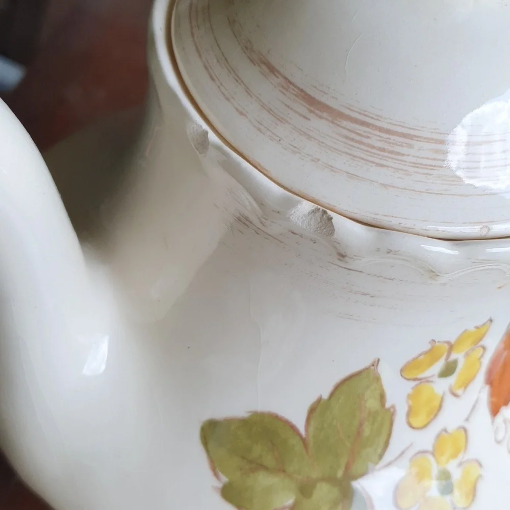 True Vintage 1950s teapot creamer sugar bowl set 1930s 1940s